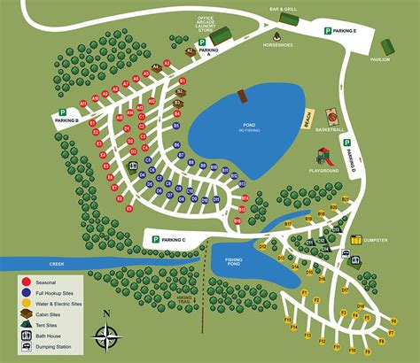 Campground Map | Scenic View Campground