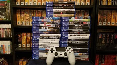 My Sony PlayStation 4 Game Collection (2017) - YouTube