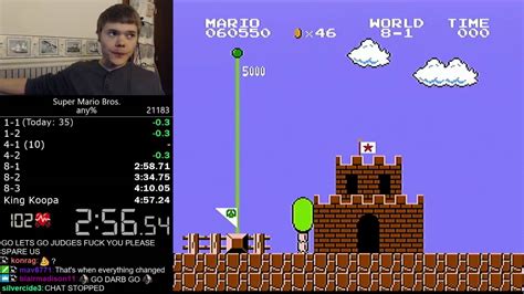 (4:56.878) Super Mario Bros. any% speedrun *Former World Record* - YouTube