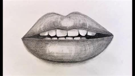 How To Sketch Lips For Beginners at Drawing Tutorials