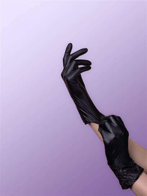 Medical nitrile gloves on Behance