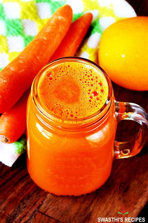 Carrot Juice Recipe with Blender & Juicer - Swasthi's Recipes