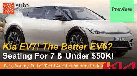 The New Kia EV7 Is A More Practical EV6 With 3-Row Seating And More ...