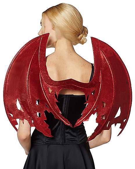 Red Glitter Devil Wings - Spirithalloween.com