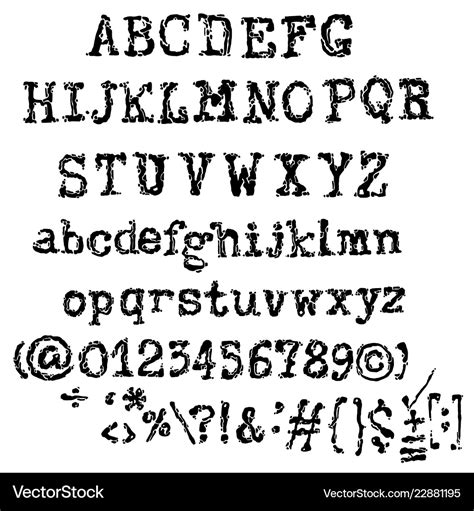 Typewriter Font Logo