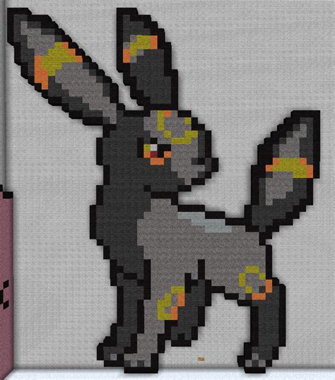 Umbreon Pixel Art by BubblezwithaZ on DeviantArt