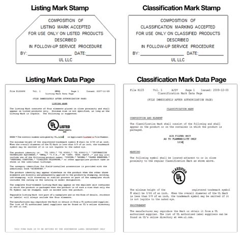 UL Label Guide | Underwriters Laboratories Issue Number Search