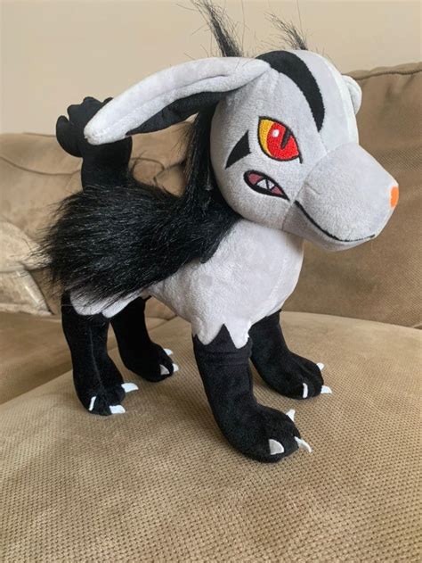 Pokémon plush of the evolution poochyena from generation 2 Very ...