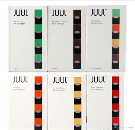 Juul Pods Flavors 2025 - Brook Collete