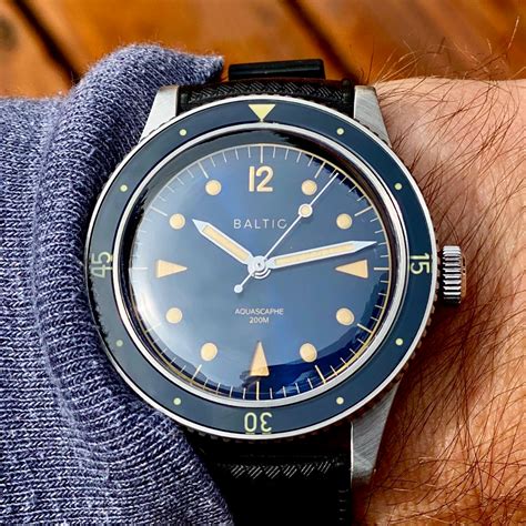 Owner Review: Baltic Aquascaphe Blue Gilt - FIFTH WRIST