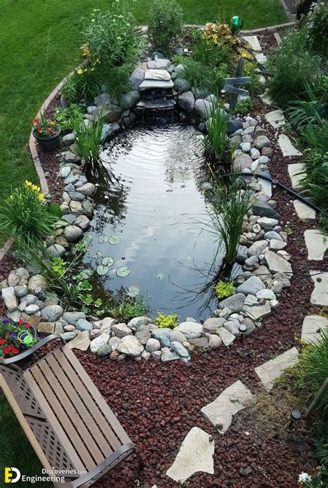 32 Small Pond Design Ideas For Gardens With Waterfalls in 2023 | Garden ...