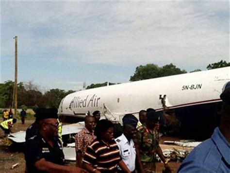 Accident of a Boeing 727 freighter operated by Allied Air Cargo - Accra ...