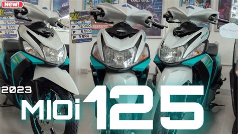 2023 New Yamaha Mioi 125 . Ang ganda ng kulay nito . Price, Specs ...