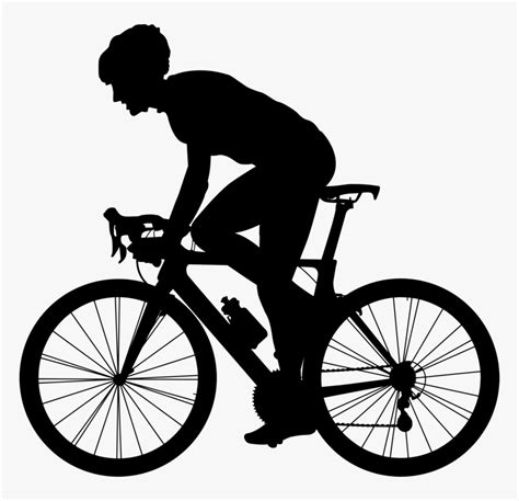 Style,cycling,spoke - Road Bike Vector Silhouette, HD Png Download ...