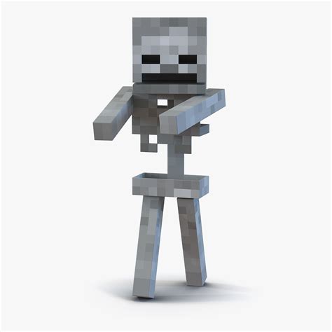 Minecraft Skeleton 3D Models download - Free3D