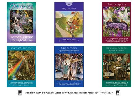 Fairy Tarot Cards - Mystery Arts Online Store