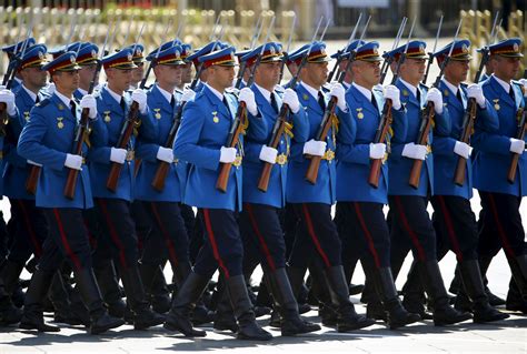 Serbian Military Personnel Hold Historic Protest Over Low Pay - Newsweek