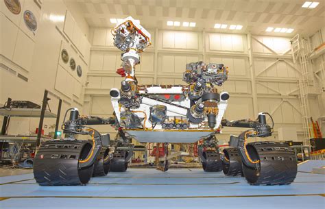 Mars Rover Curiosity, Front View – NASA Mars Exploration