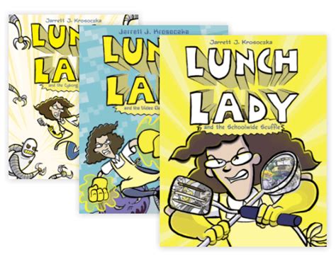 Lunch Lady Books Box Set - Lunchlady Series Set Lunch Lady Lunch Lady 9 ...