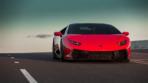 Red Lamborghini Huracan Wallpapers - Top Free Red Lamborghini Huracan ...