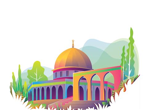 Mosque vector Islamic Artwork, Islamic Posters, Islamic Paintings ...