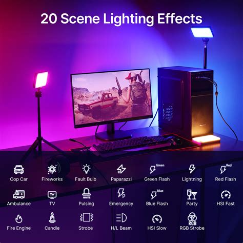 Ulanzi LT002 7" RGB LED Video Light | Pocket Fill Light