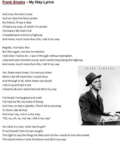 frank sinatra my way song download - dushyvandersloot