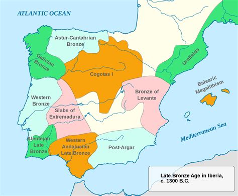 Pre Roman Peoples Of The Iberian Peninsula Map