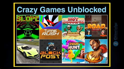 Experience Top 260 Fun and Free Gaming at Crazy Games Unblocked