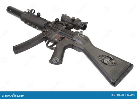 submachine gun mp5 with silencer Coloso