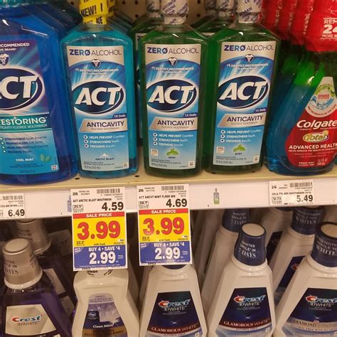 Act Mouthwash just $1.99 - Kroger Couponing