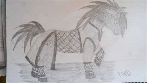 Emo Horse by BladeNakomi on DeviantArt