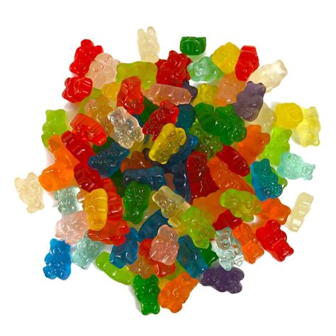 12 Flavors Gummy Bears Candy by the pound | LorentaNuts.com