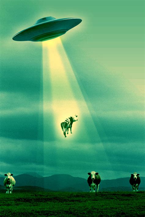 Cow Abduction by decamillo on DeviantArt