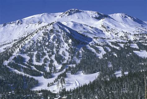 Mammoth Mountain Ski Area Resort Photos - An aerial view of Mammoth ...