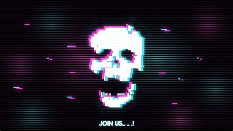 Check out my @Behance project: "JOIN US! Skeleton Glitch Effect ...