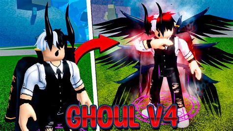 EU PEGUEI A RAÇA GHOUL V4 PELA PRIMEIRA VEZ no BLOX FRUITS!! - YouTube