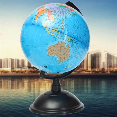 Global Earth World Globe Map+ Swivel Stand Toy Gift | Shopee Philippines