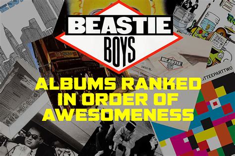 Beastie Boys Album Ranked in Order of Awesomeness