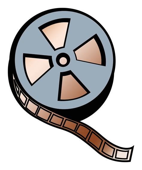 Movie reel film reel cliparts - Clipartix