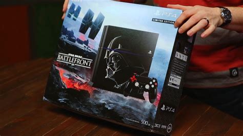 Unboxing the Limited Edition Star Wars Battlefront PS4 Bundle - Video ...