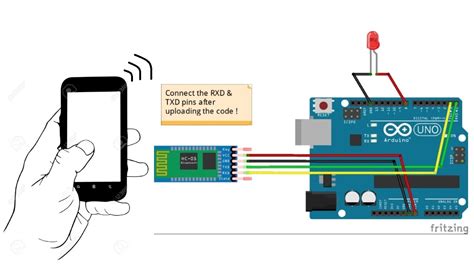 Bluetooth Module Arduino Circuit