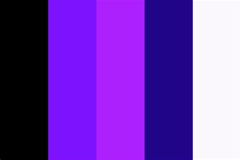 Neon Purple Color Palette