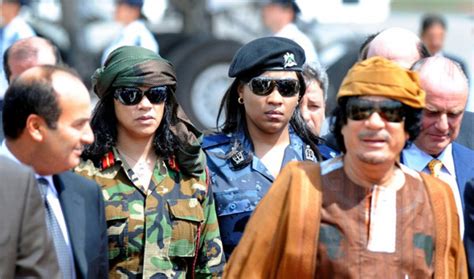 Gaddafi’s special team of female bodyguards: A dark story of rape and ...