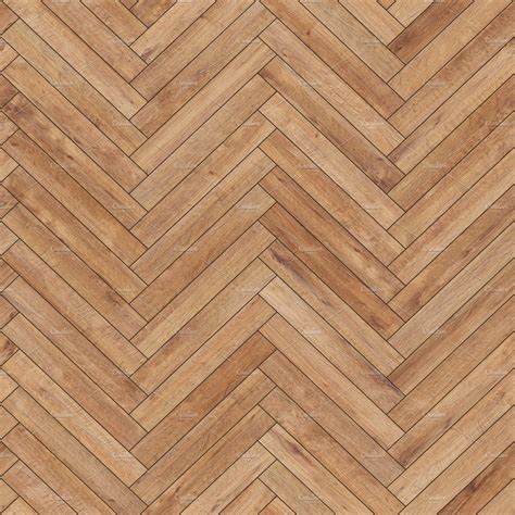 Seamless wood parquet texture (herringbone light brown) | Parquet ...