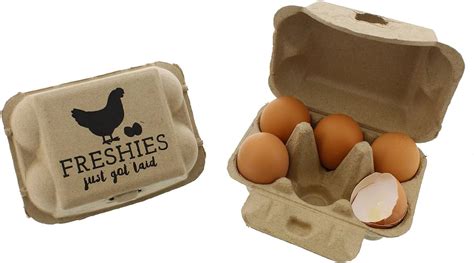 Amazon | Rural365 Pulp Egg Cartons Bulk Pack of 20 Empty Egg Cartons ...