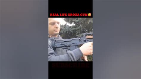 REAL LIFE GROZA GUN 🤔 || FF GUNS IN REAL LIFE 🥰 || #grozagun || # ...