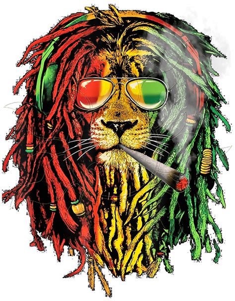 Rasta Lion Reggae Cannabis Weed Leaf 420 Ready to Press | Etsy