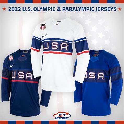 Team USA Nike 2022 Olympic Adult Hockey Jersey | ubicaciondepersonas ...