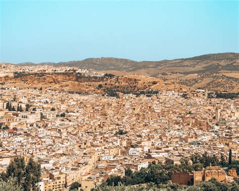 Fes Morocco Medina view from above | We did it our way